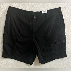 Women’s Black Cargo Shorts